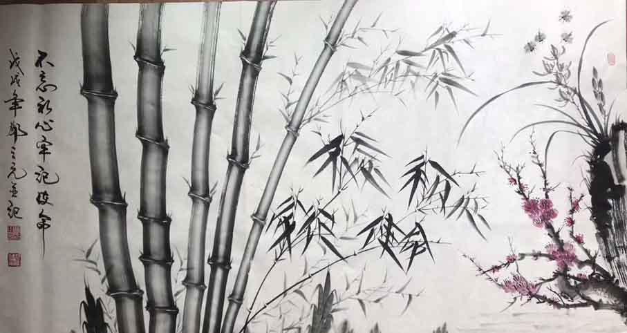 色彩就是力量，书画注